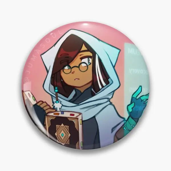 Juma icono redondeado 1 Pin de botón suave regalo insignia de ropa de Metal broche de sombrero de mujer joyería de dibujos animados Pin de solapa de moda amante creativo