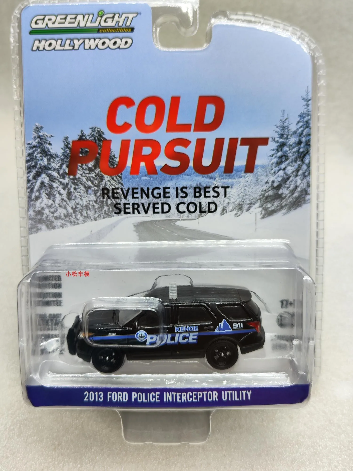 Greenlight 1:64 Cold Pursuit – Ford Detective Car 2013 – Kehoe Colorado Police Department Spielzeugauto Modell Kindergeschenk.