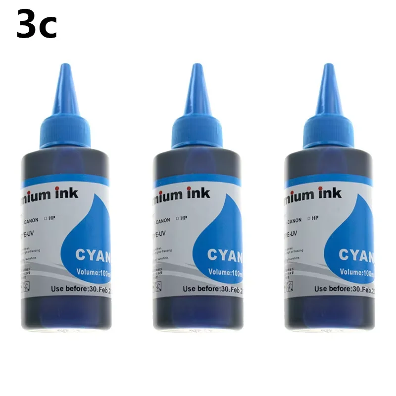 مجموعة حبر إعادة تعبئة الطابعة العالمية لإبسون كانون HP Brother Lexmark DELL النافثة للحبر مكتب كيبك خرطوشة Ecotank خرطوشة