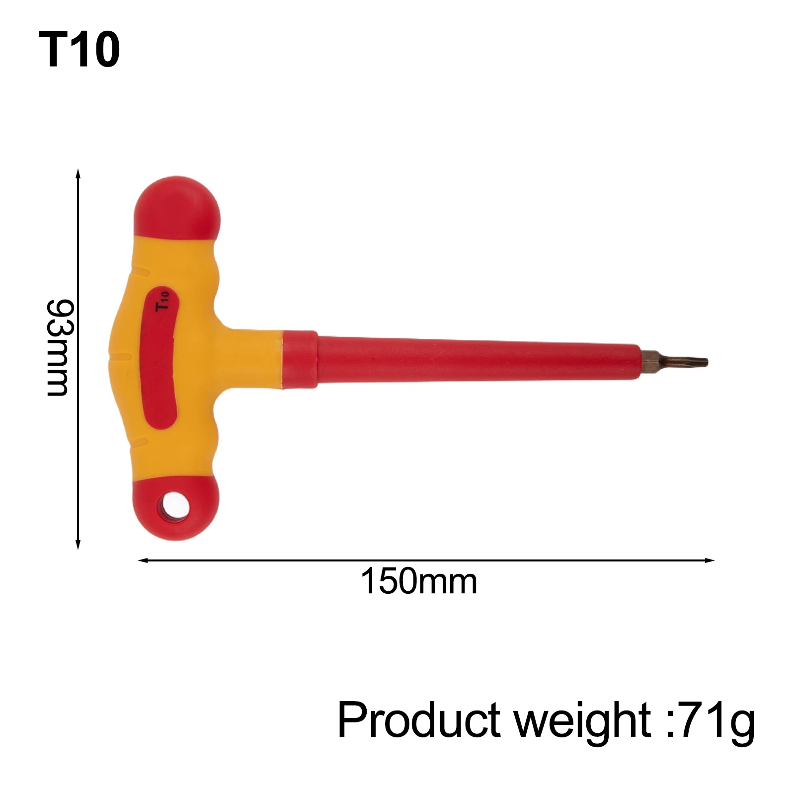 

Для обслуживания электрооборудования шестигранный ключ 1000 В, кованый шестигранный ключ из сплава, устойчивый к давлению безопасный инструмент, изоляционная ручка из ТПЭ