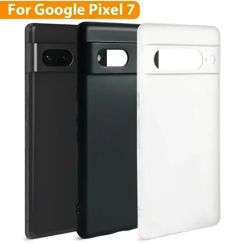 Funda de teléfono móvil para Google Pixel 7 7Pro, funda protectora anticaída ultrafina mate esmerilada de TPU suave para Pixel 7