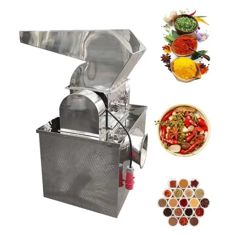 【Más Vendido】Trituradora de Especias Totalmente Automática, Molinillo de Pimienta, Chile, Condimentos y Aceitunas, Máquina Trituradora de Granos