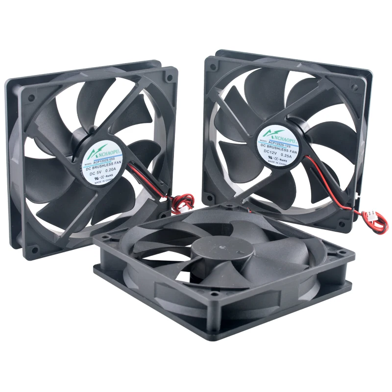Ventilador de Flujo Axial para Chasis – Conexión DC - imagen 3
