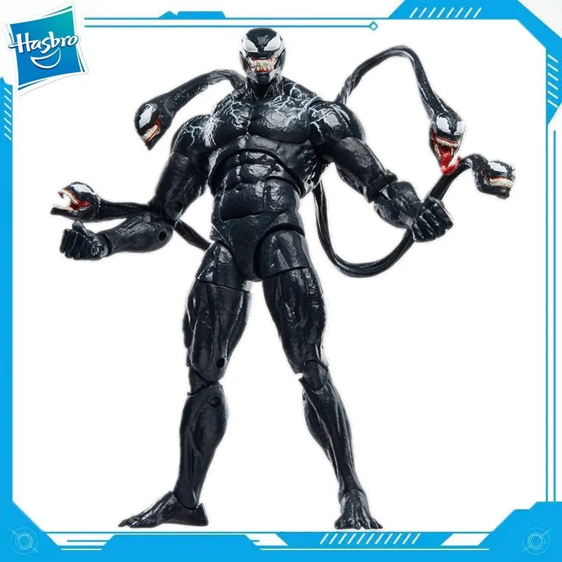 Genuine Hasbro Marvel Legends Series Anime Comics Movie Venom 2 The Killing Begins PVC 15CM  Figure Model Gift Toy Collection