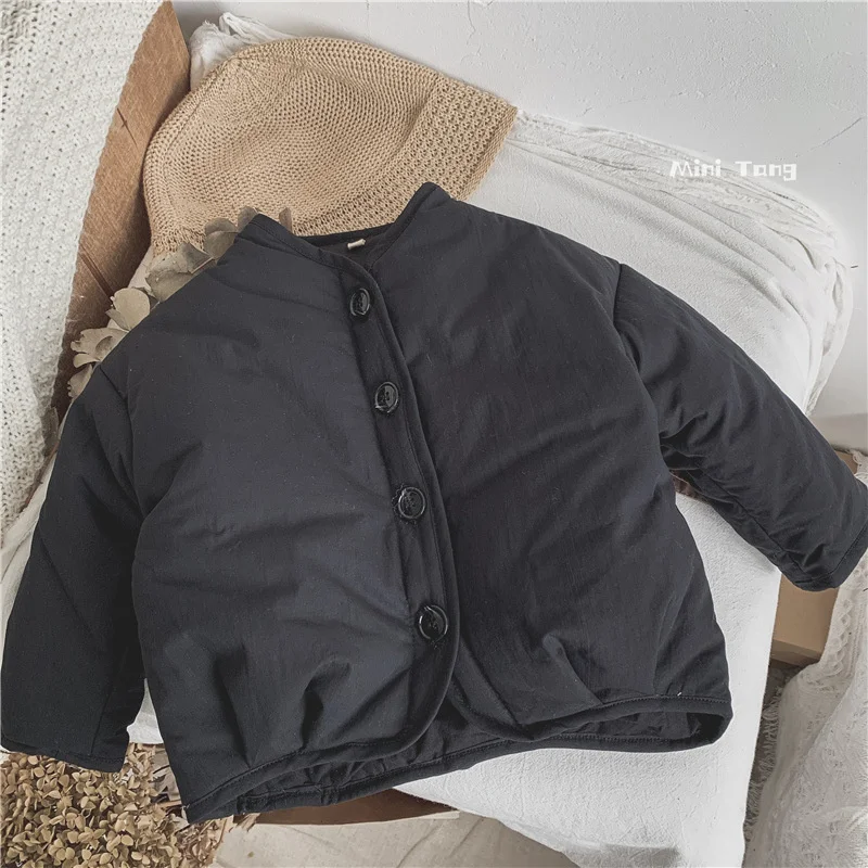 Girls Coat Jacket Winter Cotton Windbreak 2023 Soft Warm Plus Thicken School Overcoat Snowsuit Children's Clothing image 2