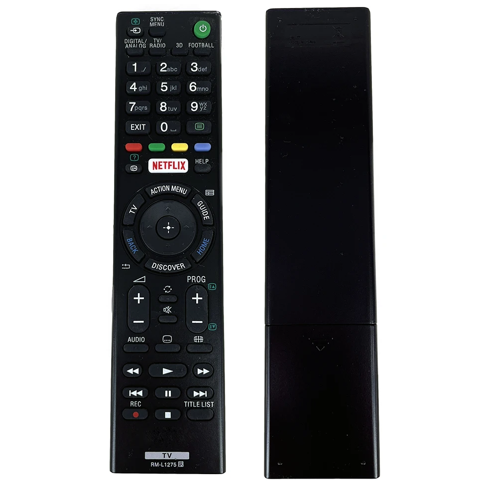 Remote Control use for sony TV RM-L1275 RMT-TX100D RMT-TX100E RMT-TX102D KDL-43W808C KDL-50W755C