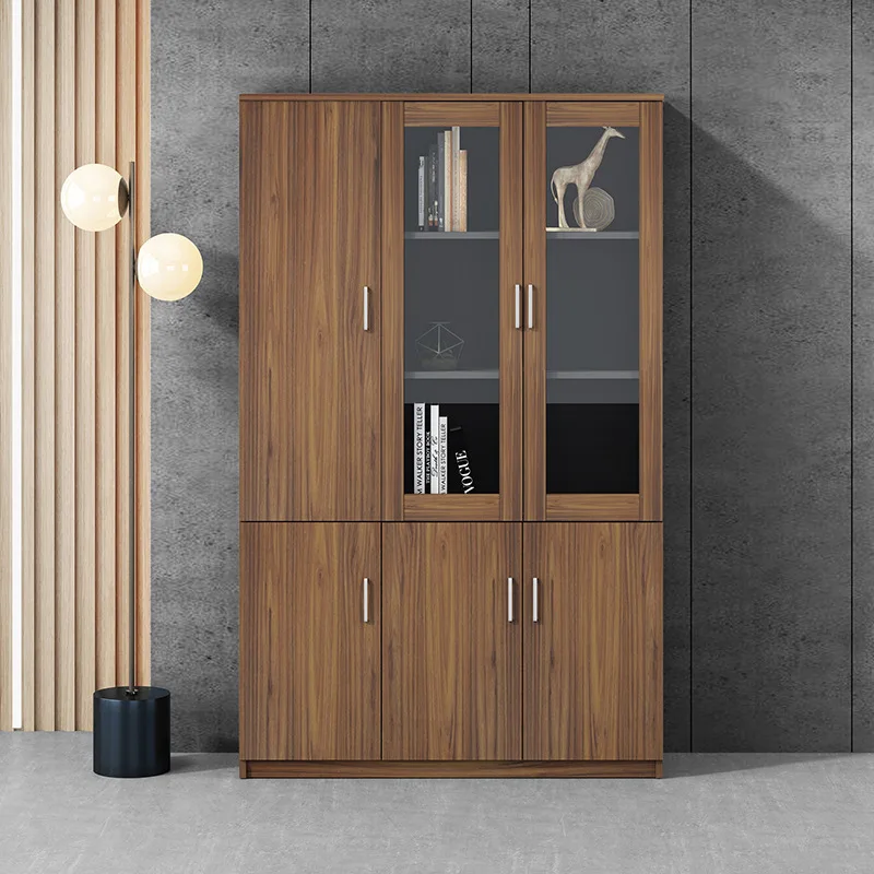 File cabinet Bookcase Simple modern panel locker Storage cabinet Manager's room Office Floor-to-ceiling data