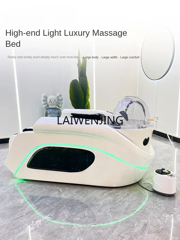 

SGF massage shampoo bed barber shop special automatic fumigation water circulation head treatment bed