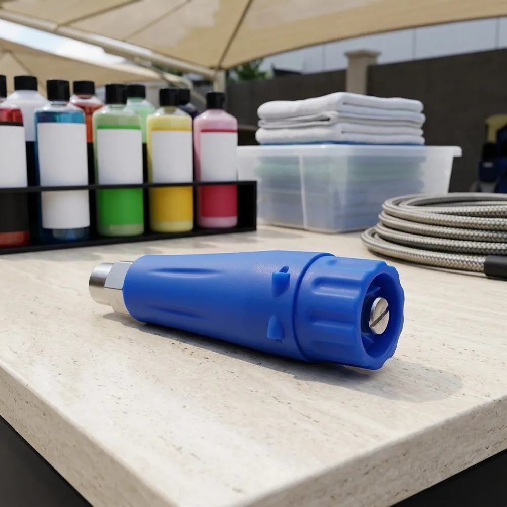 Foam For Nozzle for Pressure Washer-Based Cleaning Stations - Designed for Repeatable Results in Self-Service Environments