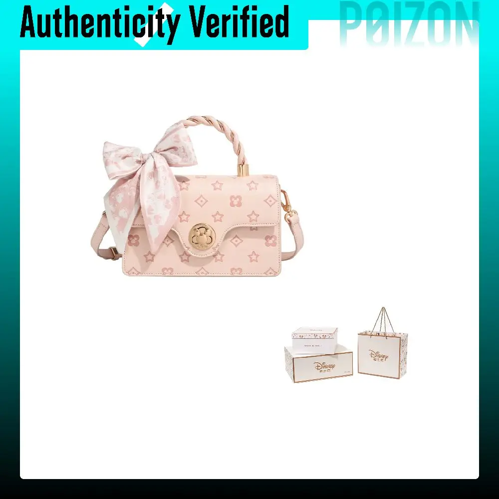Disney Mickey Mouse Pu Handbag Women's Heart Pink Secrets/Moon White Sweetheart BMK-73268
