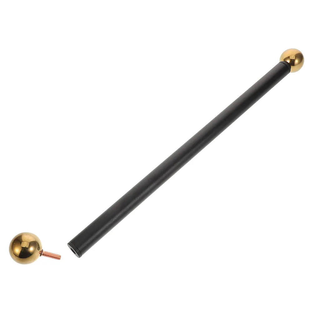 

Black Metal Outdoor Light Pole Arm 56cm Adjustable Cross Handle Bracket Sturdy Support Garden Patio Lighting Accessories