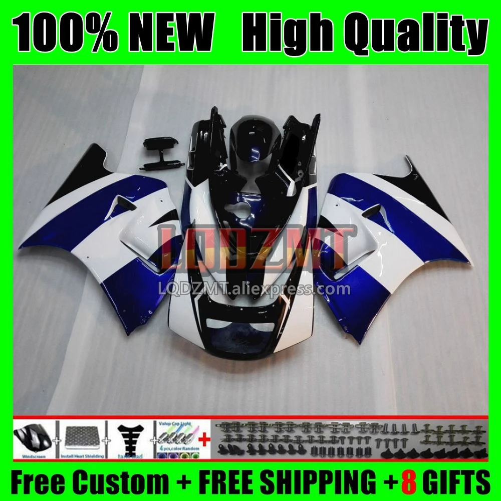 Bodys For SUZUKI SAPC VJ21 RGVT250 RGV250 Stock blue 88 89 8No.5 VJ 21 RGV-250 VJ-21 RGVT RGV 250 RGVT-250 1988 1989 Fairing