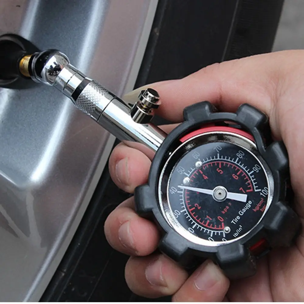 

Высокоточный манометр для измерения давления в шинах с функцией сброса, резиновый защитный чехол, измеритель давления воздуха, прост в эксплуатации, удобная рукоятка.