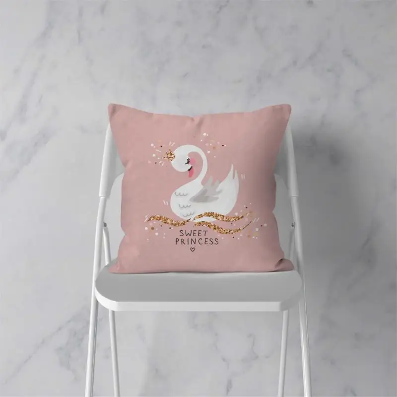 Print Pillowcase Decorative Sofa Cushion Case Bed Pillow Cover Home Decor Car Cushion Cover Cute Pillow Case 45*45cm