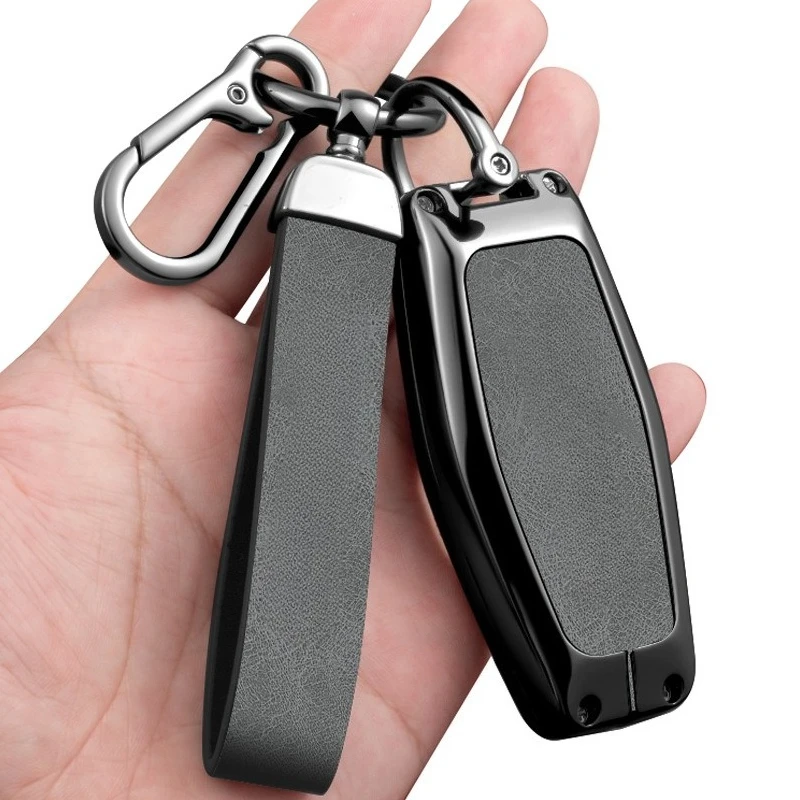 

Чехол для ключей премиум-класса из цинкового сплава для Mitsubishi Pajero/ASX/Eclipse Cross/Outlander - защитный чехол для ключей, брелок для ключей
