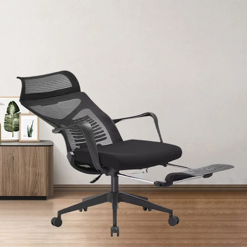

​Ergonomic Office Chair With Adjustable Lumbar Support Breathable Mesh Reclining Seat For Long Sitting Comfort Computer Work​