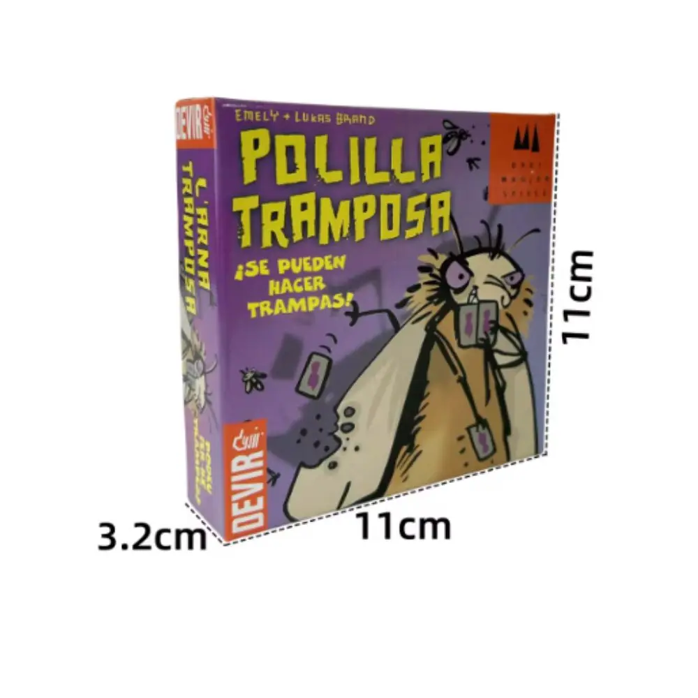 بطاقات Mogel Motte Polilla Jeu de Society Devir-jeu fauve triche/Royal Xiaoqiang Cheating Moth Cards #2