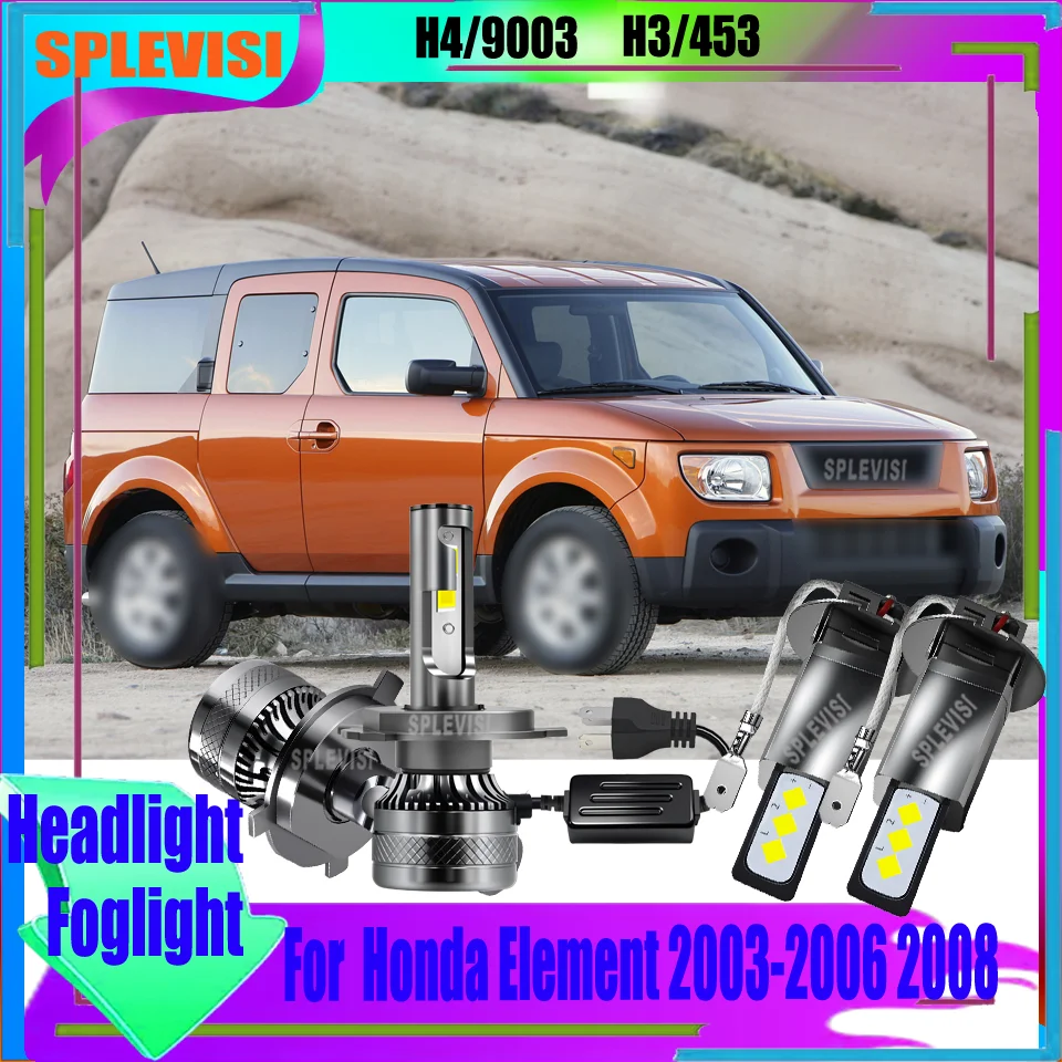 Faro antiniebla Diseño Plug and Play Visibilidad nocturna mejorada para una conducción segura para Honda Element 2003 2004 2005 2006 2008