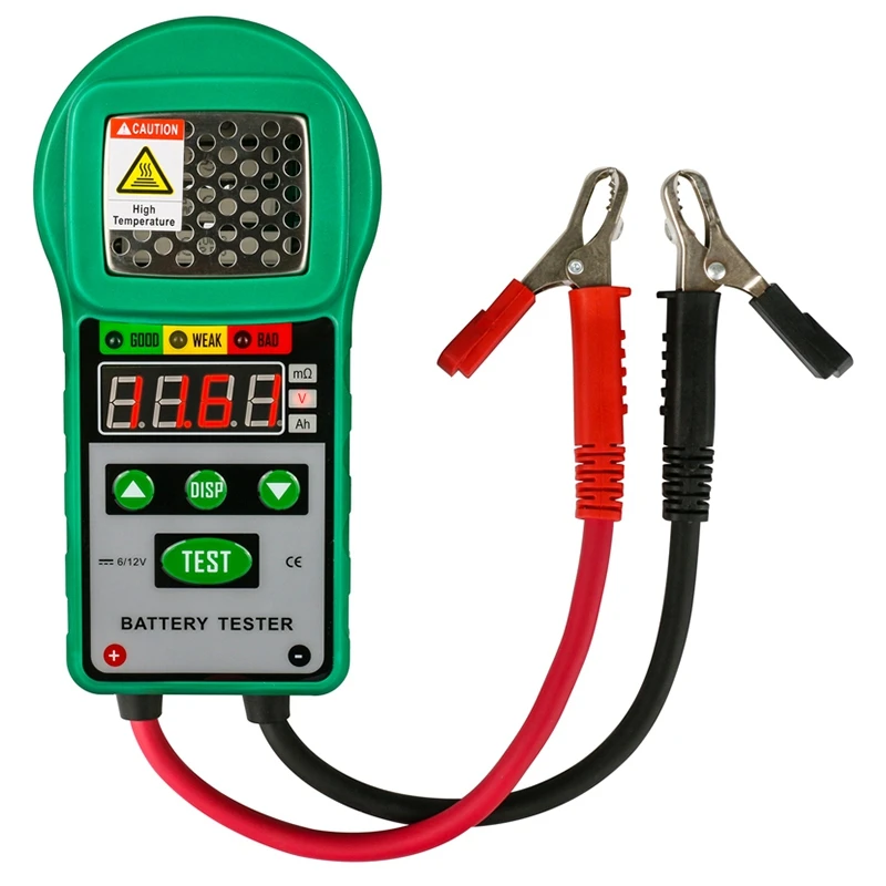 

DY225 Car Battery Tester Analyzer 6V / 12V DC Automotive Resistance Test Auto For Electric Battery Energy Storage Marine