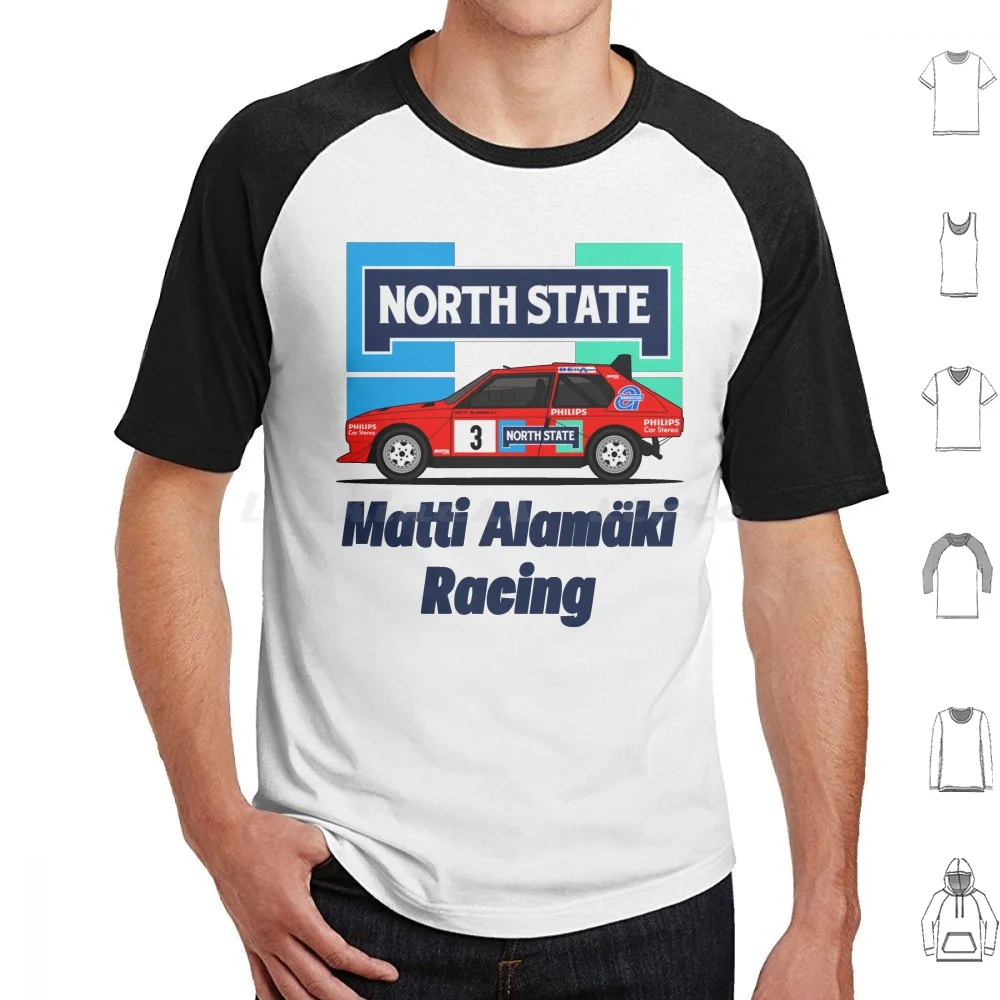 Matti Alamaki 1987 S4 White T Shirt Men Women Kids 6xl Lancia Delta S4 Rally Rallycross Rx Wrx Wrc Matti Alamaki Alamaki 87