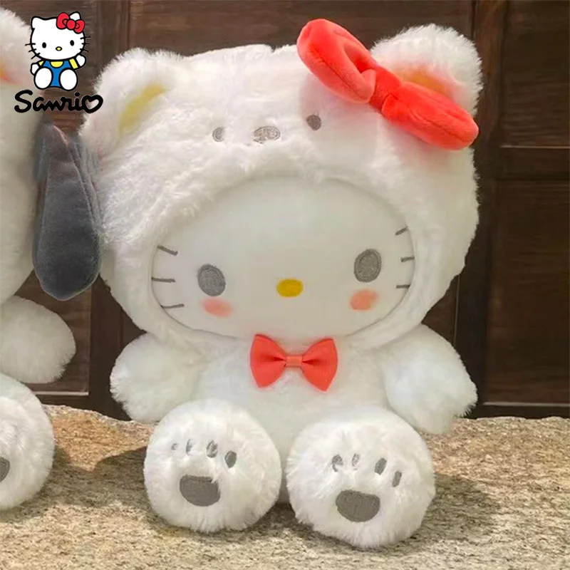 Poupées en peluche Sanurgente Kawaii, Hello Kitty, Pochacco, Cinnamonroll, beurre en peluche, Kuromi, cadeaux de décoration d'oreiller, Y2k