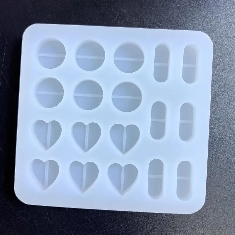 

R3MC Filling Materials Resin Mould Silicone Hollow Shaker Fillers Mould