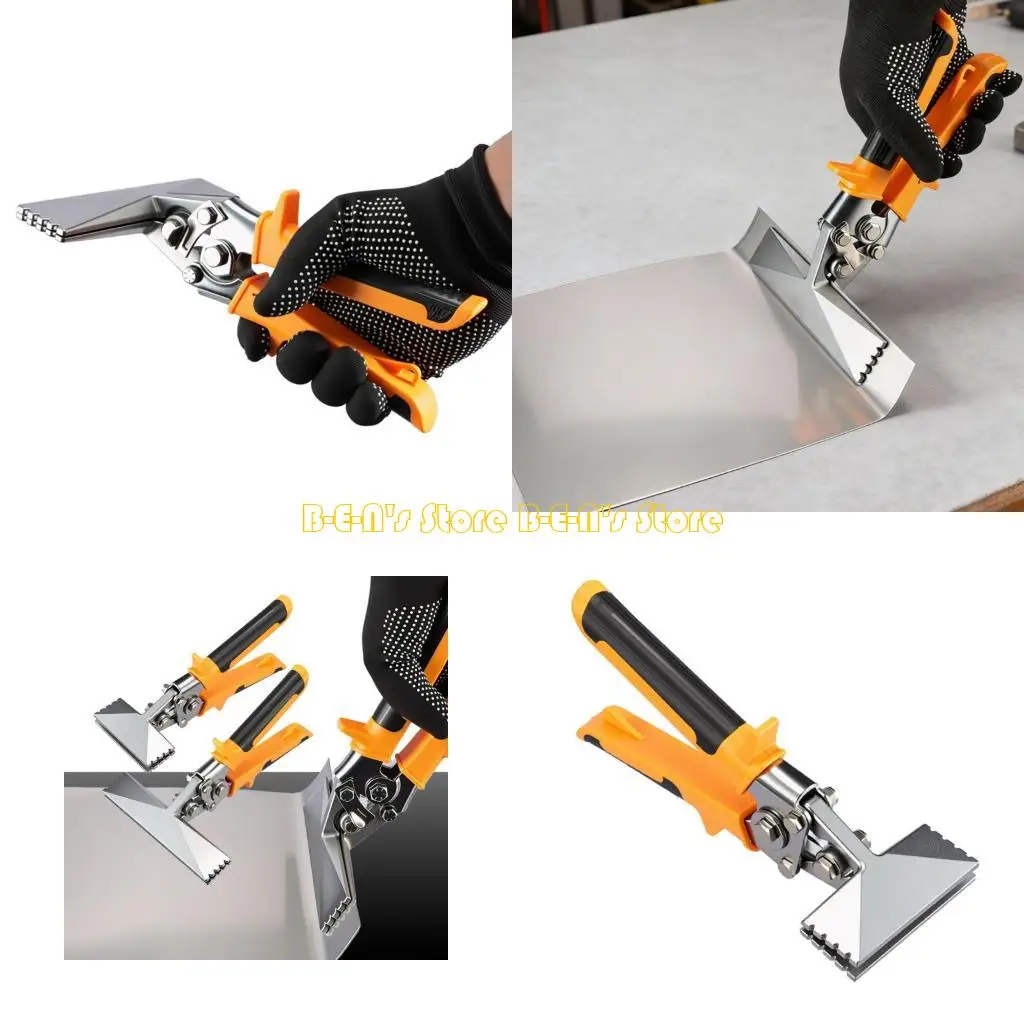 Y1AD High Strength Construction Folding Pliers for Ductwork and Sheet Metal Bending