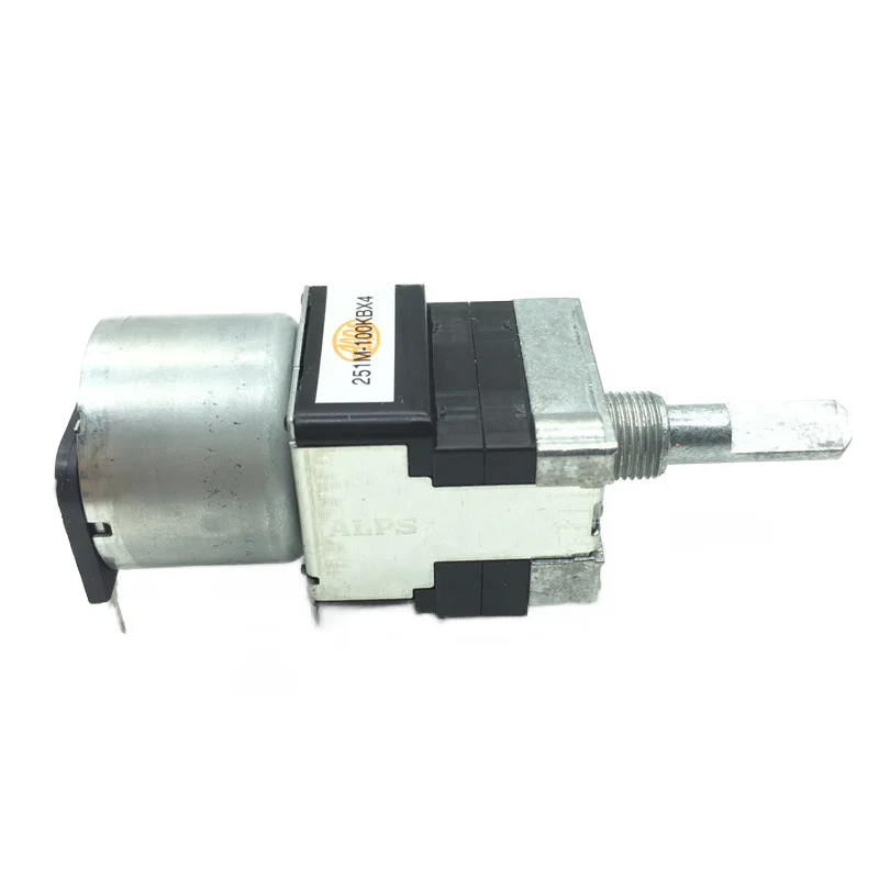 1PCS，The motor drives the potentiometer， RK16814MGA0P 100KB×4，Double Row 16 feet