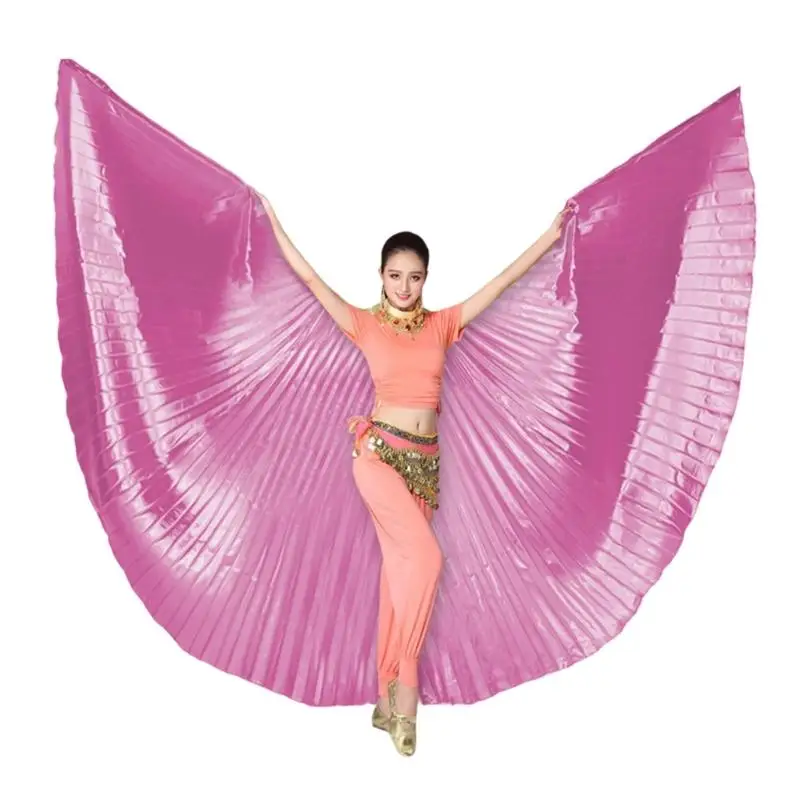 39BD Bauchtanz-Kostüm, Engelsflügel, Cosplay, Halloween-Kostüme, Bauchtanz, Isiss-Flügel für Erwachsene, Damen, Geschenk – Detail 4