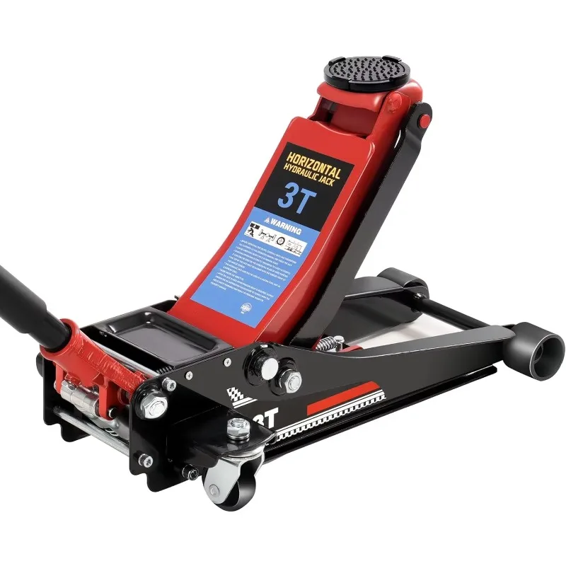 

Heavy Duty Hybrid Floor Jack Lift 2.95-18.3 Steel for Small SUVs Light Trucks Car Elevator