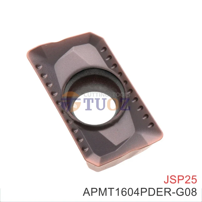 

APMT1604PDER-G08 JSP25 100% Original APMT 1604 Carbide Insert PDER G08 APMT1604 CNC Cutting Tool Milling Blade