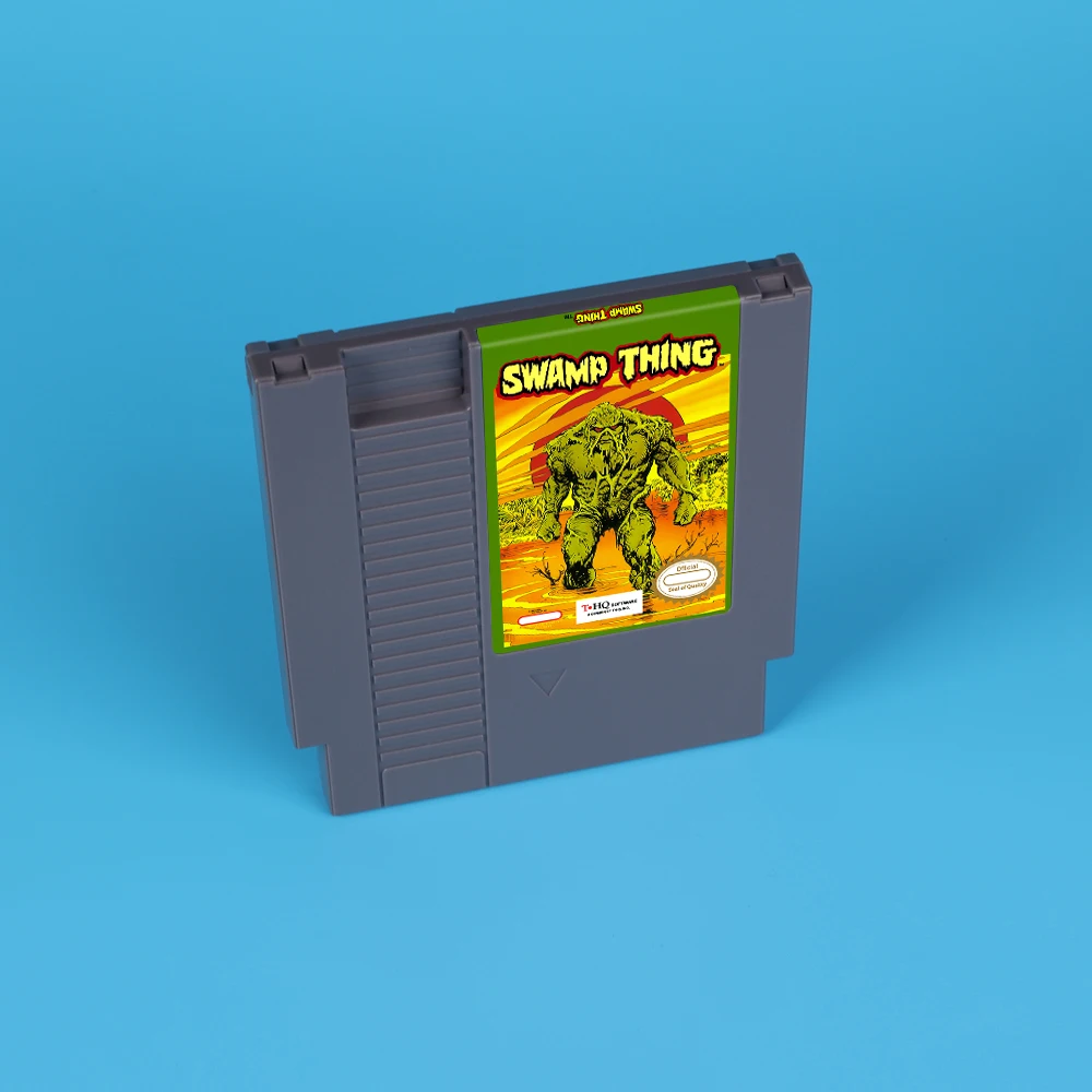 Swamp Thing  Super Xevious - Gump no Nazo  Action Game Card for NES 72 Pins 8bit Console Video Game Cartridge