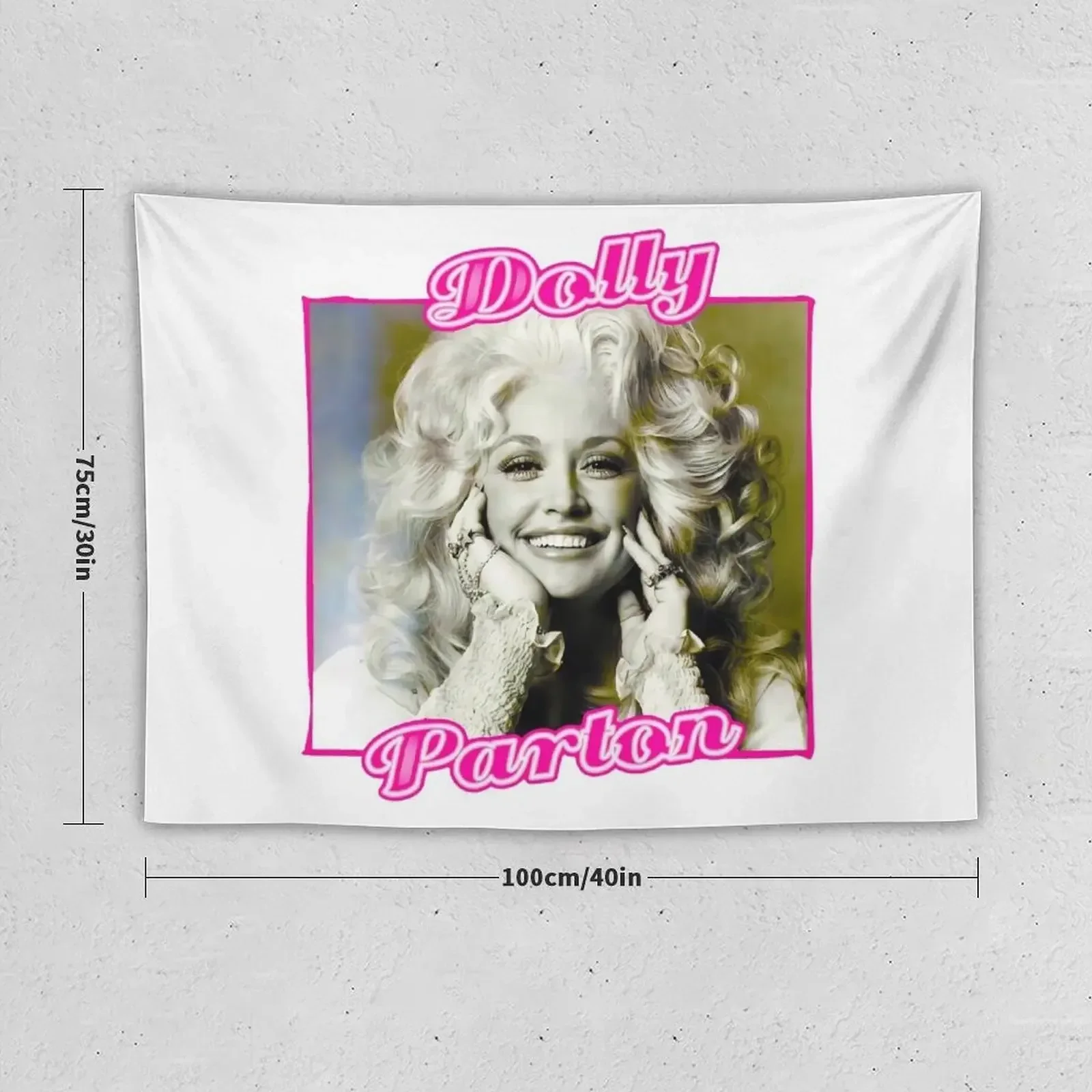 Dolly Parton Tapestry Japanese Room Decor Decorative Wall Mural Tapestry