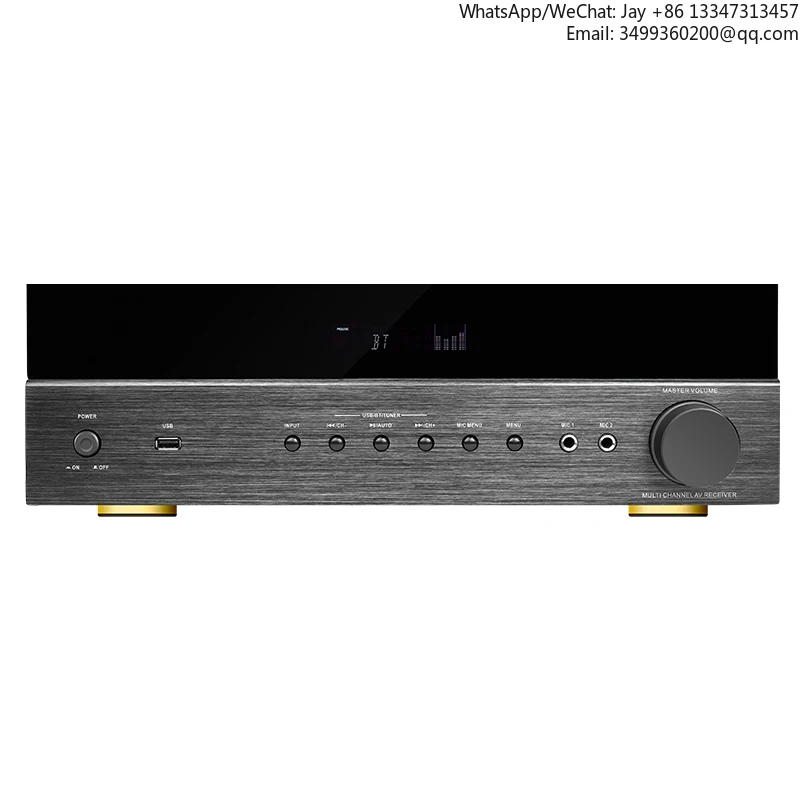 

5,1-канальный цифровой усилитель мощности BT для домашнего кинотеатра AV-ресивер