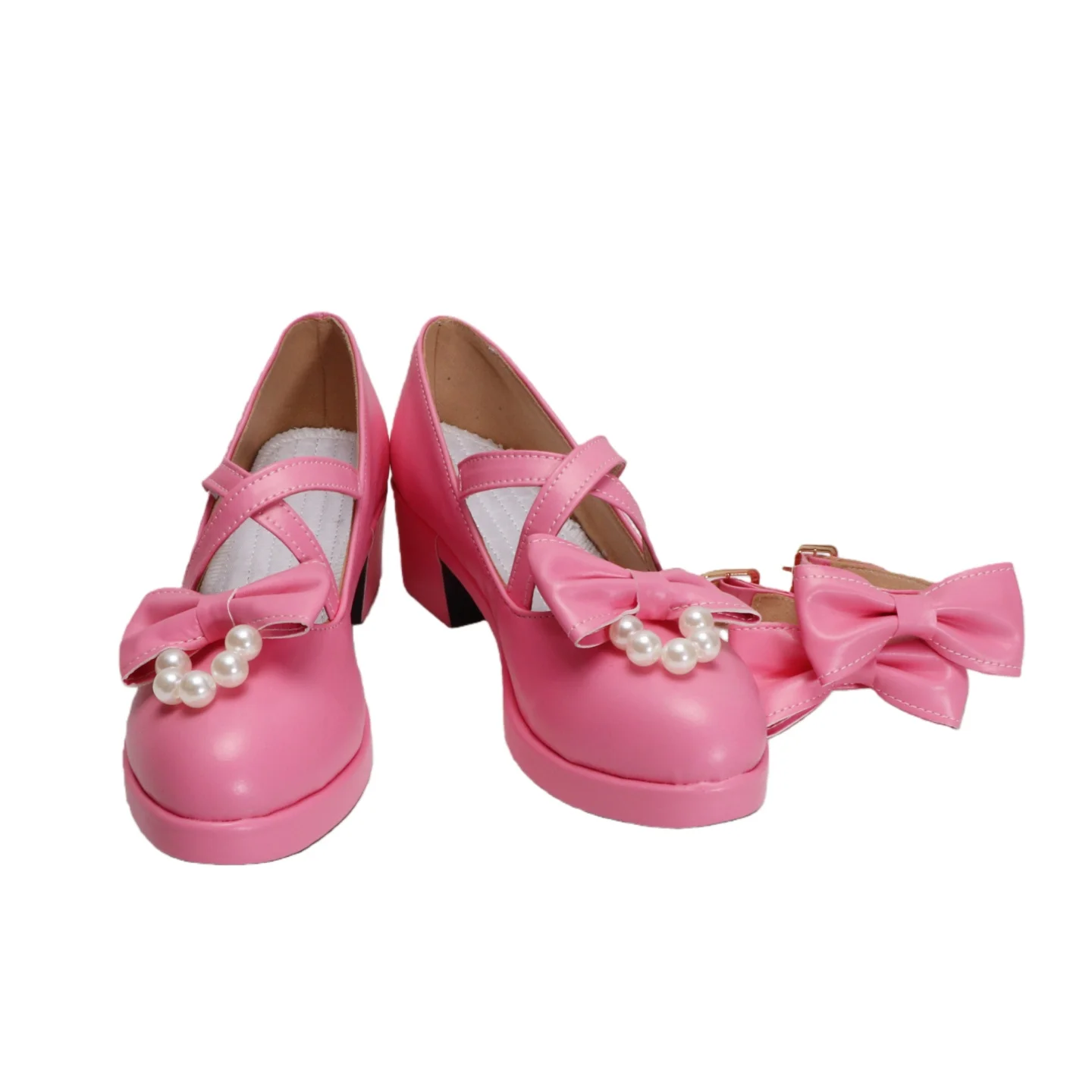 أحذية أنيمي إيما وودز التأثيرية للعبة الهوية على شكل حرف V للنساء