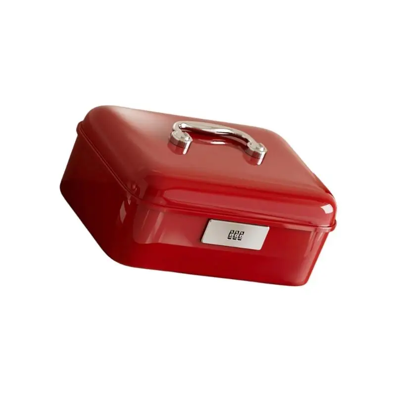 Praktische, tragbare Schließfachbox mit 3-stelligem Sicherheitscode, Haushaltsorganisatoren, für Reisen, Büro und Haushalt – Detail 2