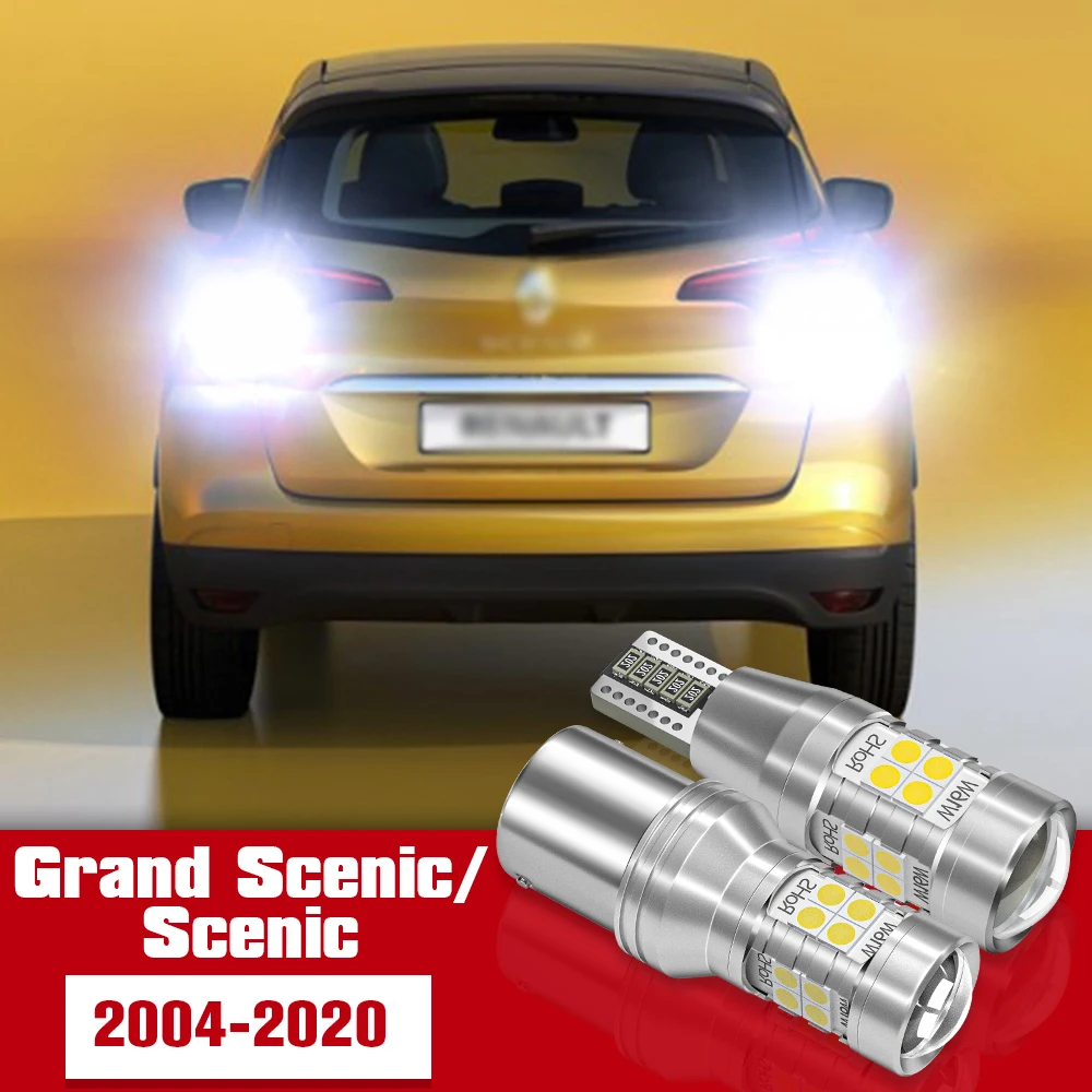 

2pcs LED Accessories Reverse Light Bulb Lamp For Renault Scenic Grand Scenic 2 3 4 2003-2020 2009 2010 2014 2015 2016 2017 2018