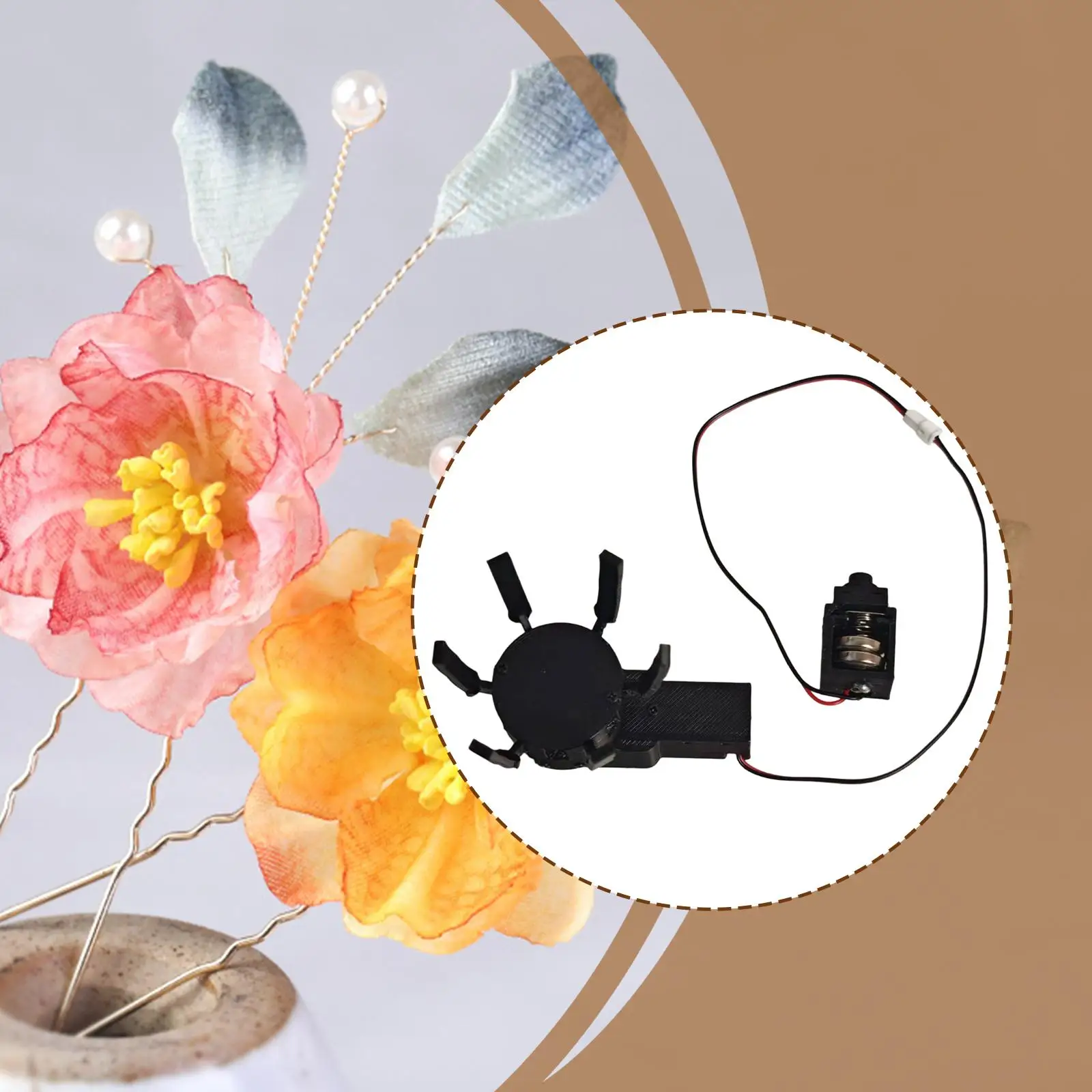 

Simulation Flower Opener Realistic Artificial Blooming Motor for Creative Landscape Design Decoration
