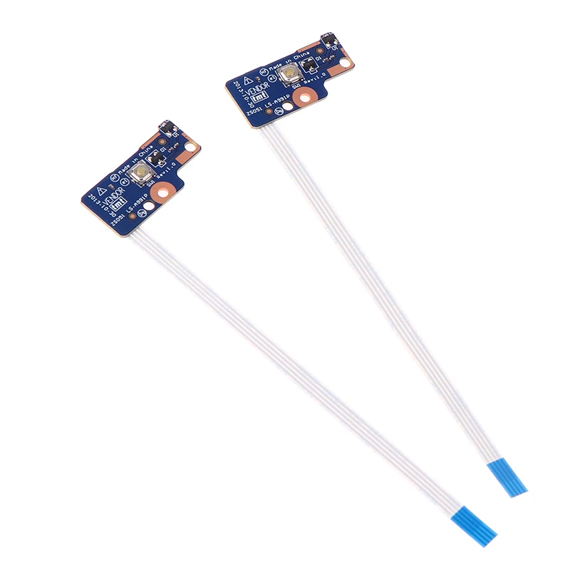 1/2Pcs Laptop Power Button Board ON/OFF Switch With Flex Ribbon Cable For 15‑R 15‑G 15‑H 250 G3 15‑R221TX