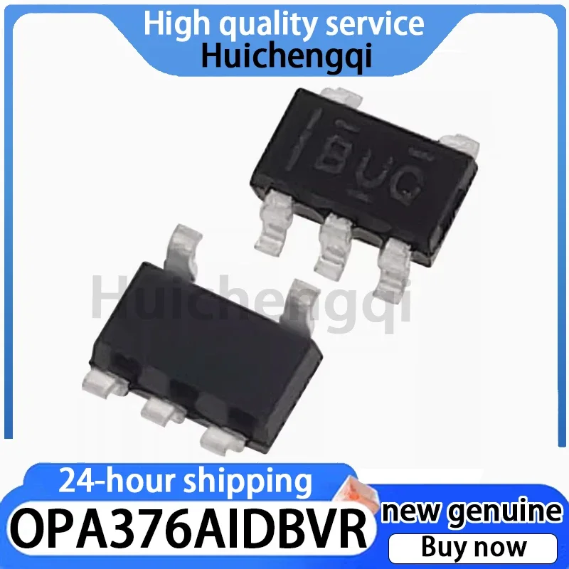5PCS Original Genuine Patch OPA376AIDBVR SOT-23-5 Precision Operational Amplifier IC Chip
