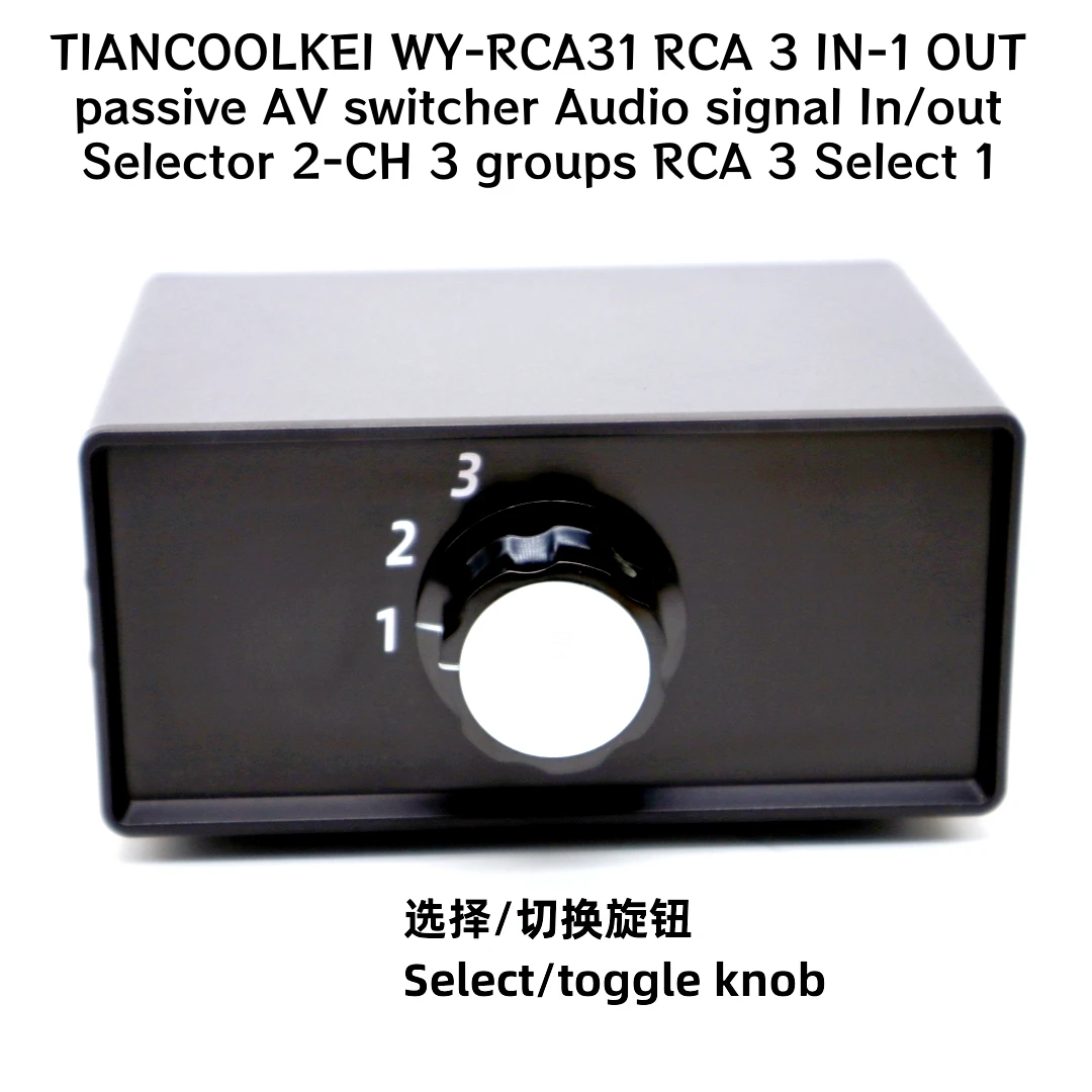 3-In 1-Out Passive …