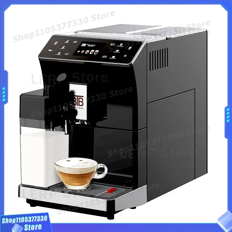 Automatic Espresso Machine Fast Brewing Cappuccino Maker Home Coffee Appliance Compact Design Easy Operation Daily Use Fast