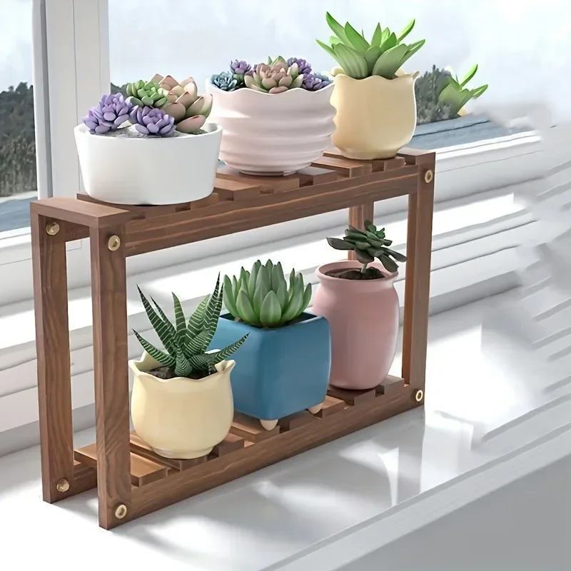 Flower Stand Pot Hanger Flower Pot Display Racks Pot Rack Balcony Floor Stand for Flowers Estanteria Plantas Home Furniture