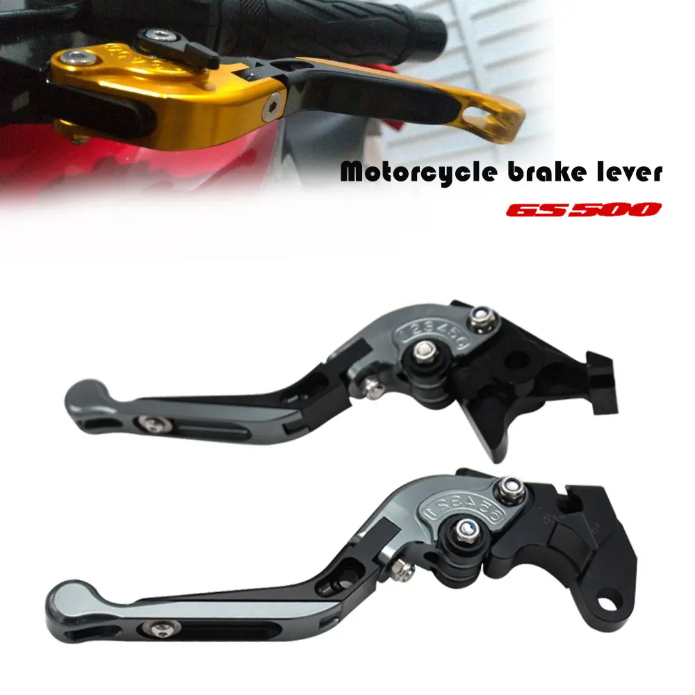 

Fit SUZUKI GS500 Motorcycle Brake Clutch Lever Brake Lever Set Adjustable Folding Handle Levers Accessories Fit 1989-2008 Parts
