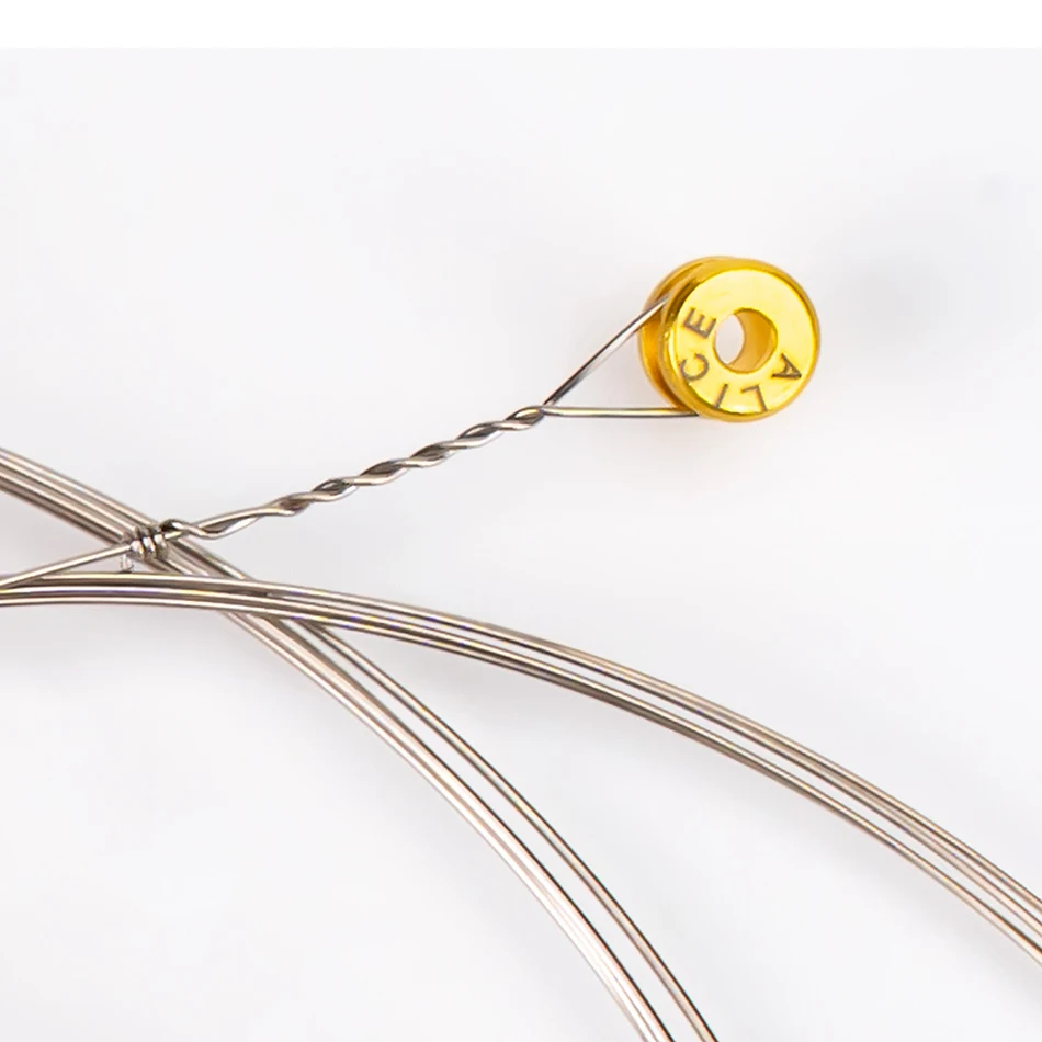 Alice AE536 Electric Guitar Strings Hexagonal High-carbon Steel Core Multipolymer Anti-rust Coating Performance Strings