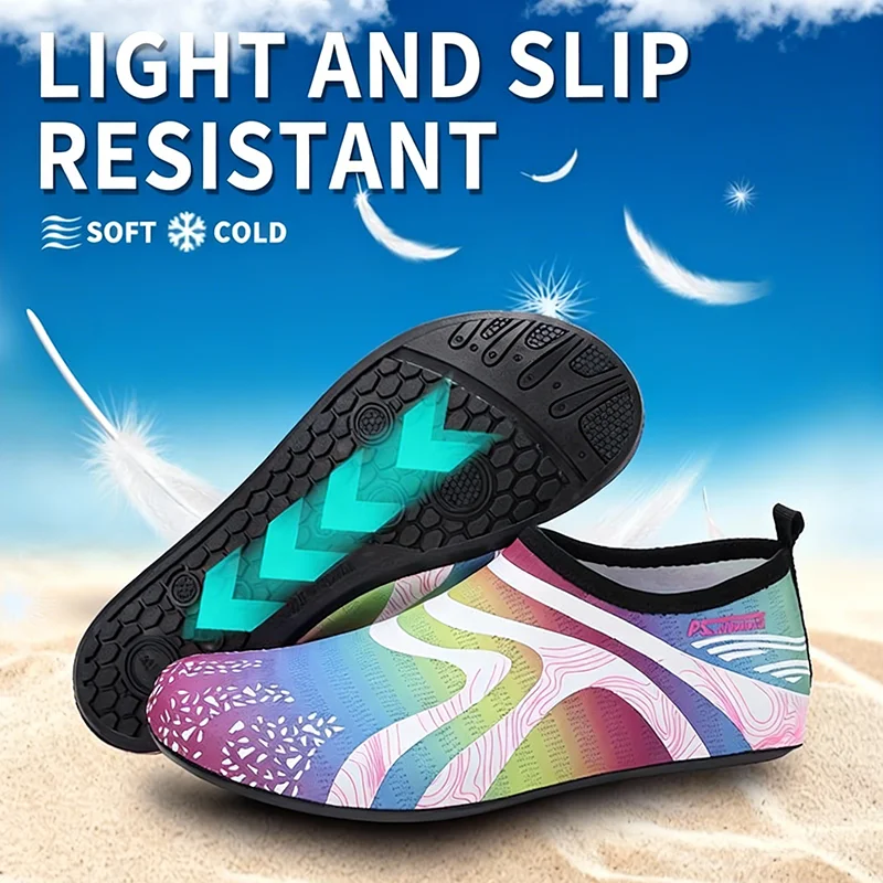 Diving Shoes Women Aqua Shoes Men Beach Swimming Water Sport Socks Barefoot Sneaker Fitness Dance Swim Surfing Snorkeling Shoe
