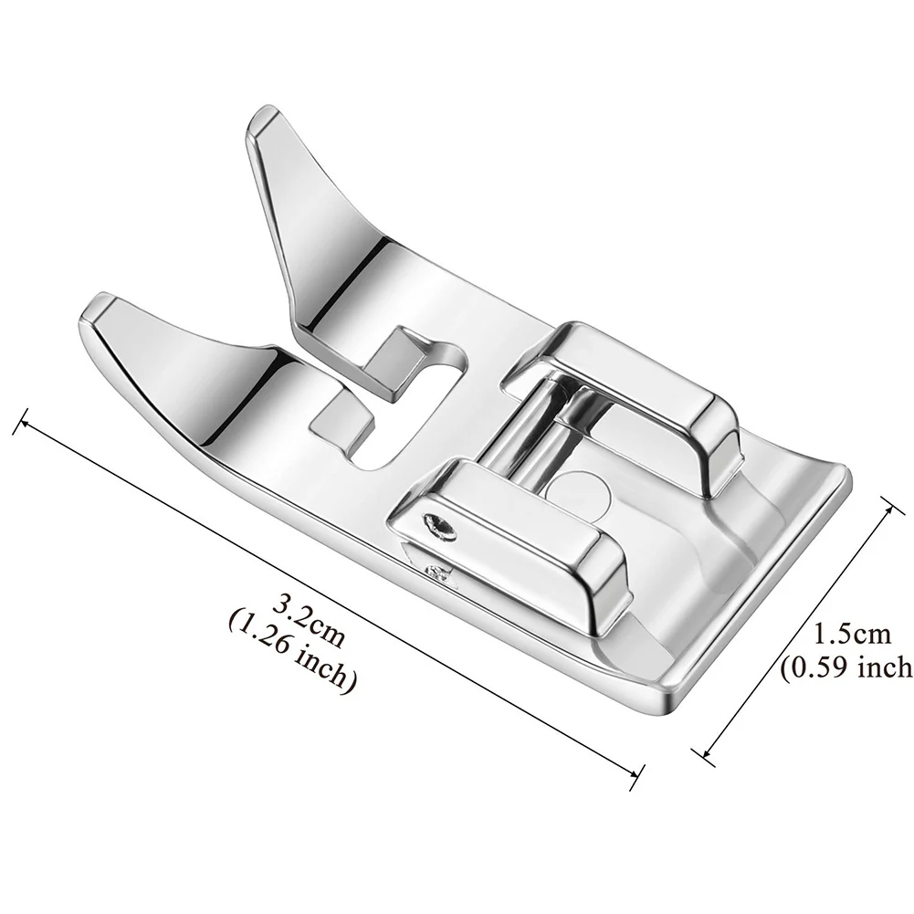 2PCS/Pack Domestic Sewing Machine Parts Open Toe Foot Presser Universal Zig Zag Feet For Brother For Singer For Janome Foot Part