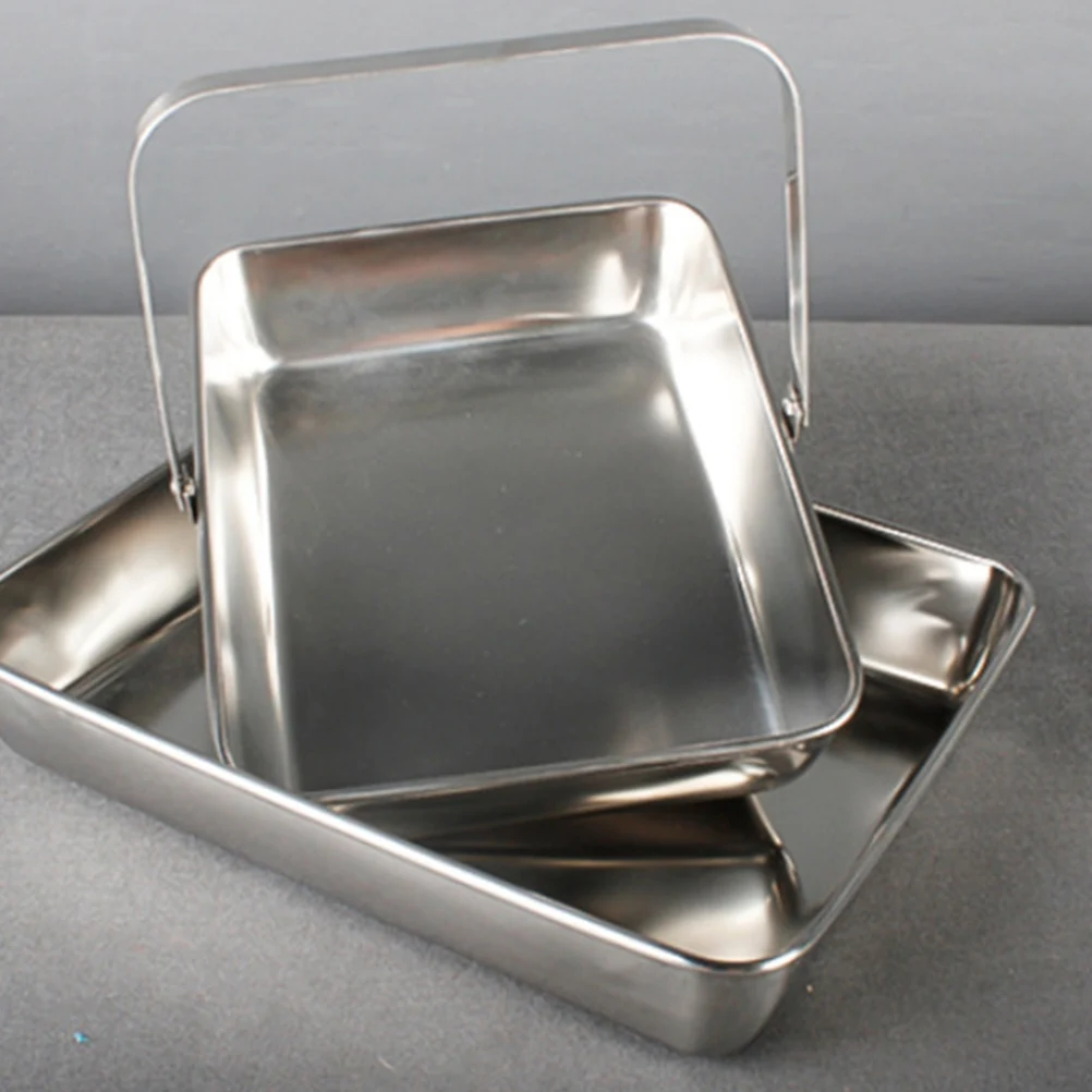 

Stainless Steel Towel Tray Napkin Container Holder Hotel Supplies Restaurant Storage
