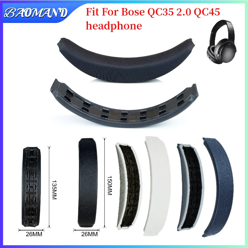 

Replacement Earpads for Bose QC35 2.0 QC45 Headset Headphones Leather Sleeve Earphone Earmuff