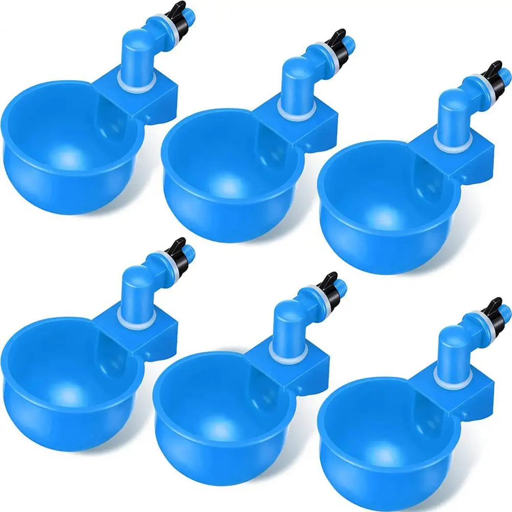 Abbeveratoio per pollo tazza per bere pulcini anatra oca alimentatore per quaglie abbeveratoio automatico pollo pollame abbeveratoio ciotola per alimenti alimentatore per acqua